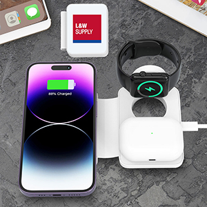 15W 3-IN-1 FOLDING WIRELESS CHARGER