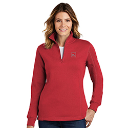 1/4 ZIP SWEATSHIRT - LADIES